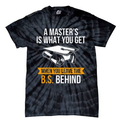 Degree Mba M.A.S.T.E.R.S Degree Graduation Tie-Dye T-Shirt