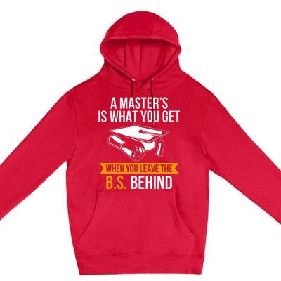 Degree Mba M.A.S.T.E.R.S Degree Graduation Premium Pullover Hoodie