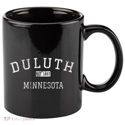 Duluth Minnesota Mn Vintage 11oz C Handle Ceramic Mug