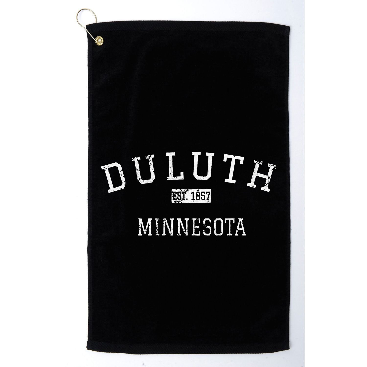 Duluth Minnesota Mn Vintage Golf Towel