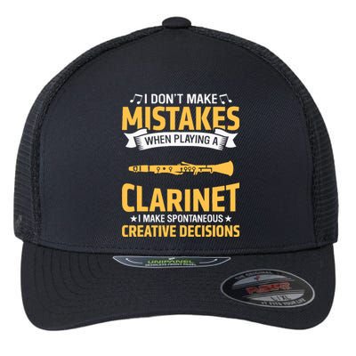 DonT Make Mistakes Playing A Clarinet Creative Decisions Flexfit Unipanel Trucker Cap