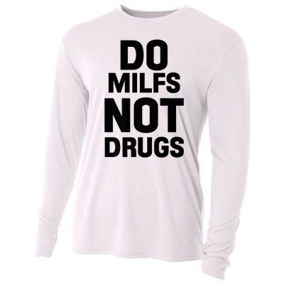 Do Milfs Not Drugs Love Milf Hot Moms Cooling Performance Long Sleeve Crew