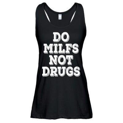 Do Milfs Not Drugs Vintage Funny Ladies Essential Flowy Tank