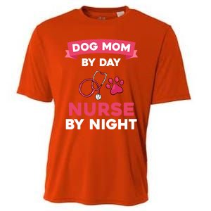 Dog Mom Nurse Gift Cooling Performance Crew T-Shirt