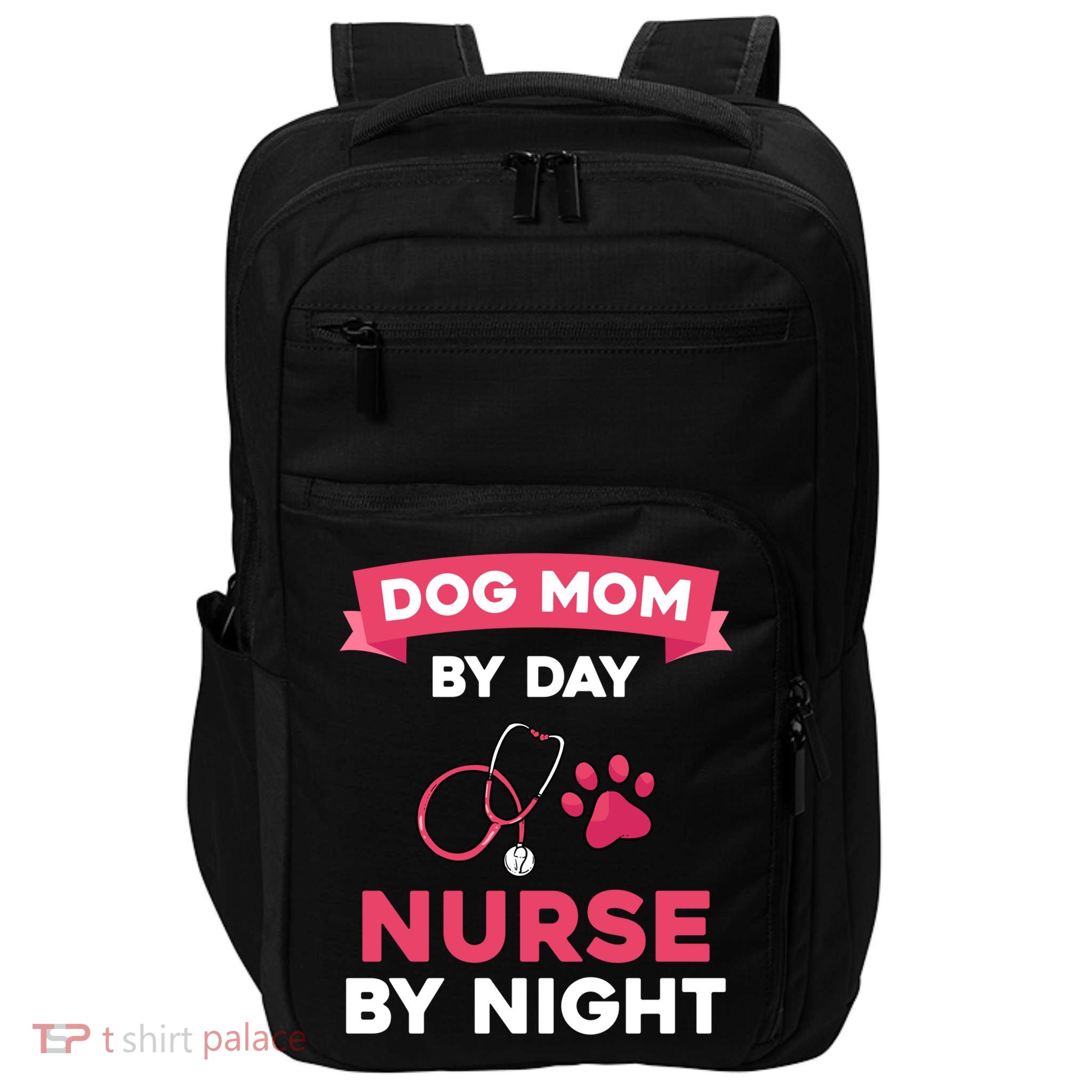 Dog Mom Nurse Gift Impact Tech Backpack