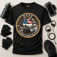 Doge Meme New Cancel Culture Department Of Government Efficiency Dark Maga Elon Cooling Performance Crew T-Shirt