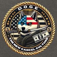 Doge Meme New Cancel Culture Department Of Government Efficiency Dark Maga Elon Cotton Canvas Backpack
