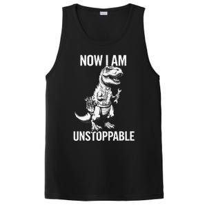 Dinosaur Mechanic Now Am Unstoppable Funny Dino Mechanic PosiCharge Competitor Tank