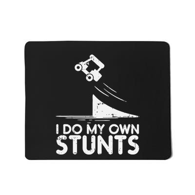 Do My Own Stunts Golf Cart Funny Broken Bone Driver Gift Mousepad