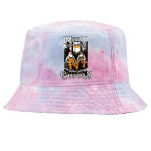 Drinking Moonshine on Christmas Tis The Season For Drinking  Tie-Dyed Bucket Hat