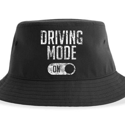 Driving Mode On 16 Year Old Driver Gift Sustainable Bucket Hat