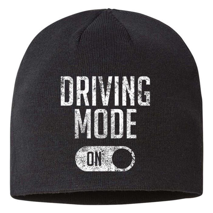 Driving Mode On 16 Year Old Driver Gift Sustainable Beanie