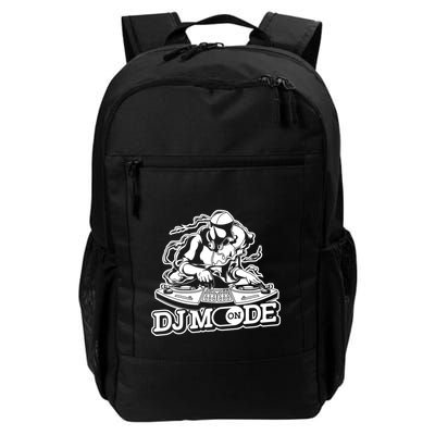 Dj Mode On Gift Dj Gear Set Turntable Vinyl Disc Jockey Dj Gift Backpack