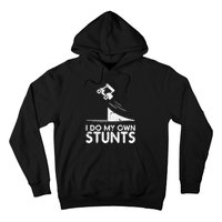 Do My Own Stunts Golf Cart Funny Broken Bone Driver Gift Hoodie