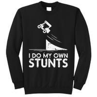 Do My Own Stunts Golf Cart Funny Broken Bone Driver Gift Sweatshirt