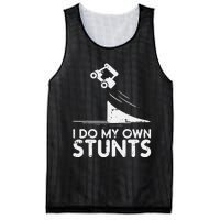 Do My Own Stunts Golf Cart Funny Broken Bone Driver Gift Mesh Reversible Basketball Jersey Tank