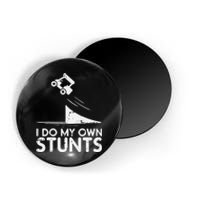 Do My Own Stunts Golf Cart Funny Broken Bone Driver Gift Magnet