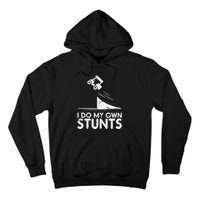 Do My Own Stunts Golf Cart Funny Broken Bone Driver Gift Tall Hoodie