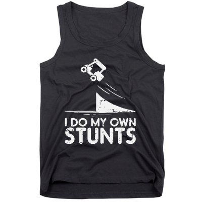 Do My Own Stunts Golf Cart Funny Broken Bone Driver Gift Tank Top