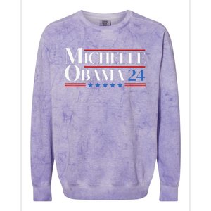 Democrat Michelle Obama 2024 Presidential Election Colorblast Crewneck Sweatshirt