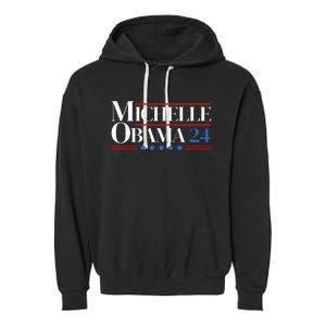 Democrat Michelle Obama 2024 Presidential Election Garment-Dyed Fleece Hoodie