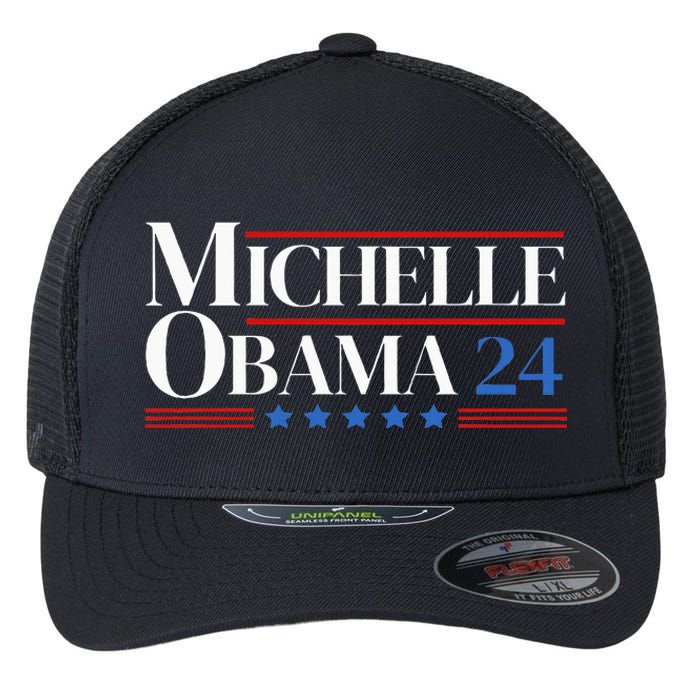 Democrat Michelle Obama 2024 Presidential Election Flexfit Unipanel Trucker Cap