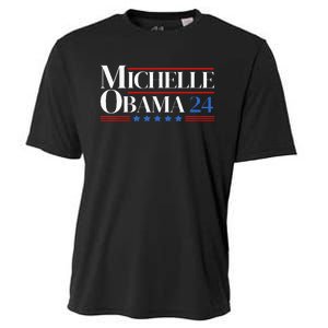 Democrat Michelle Obama 2024 Presidential Election Cooling Performance Crew T-Shirt