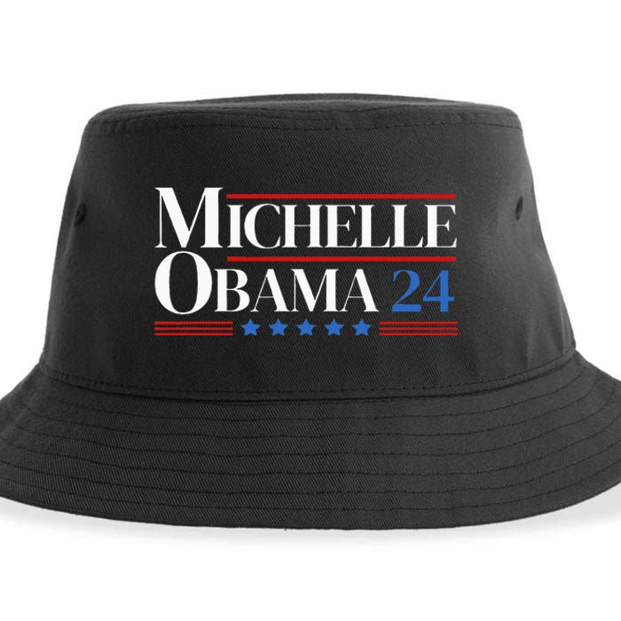 Democrat Michelle Obama 2024 Presidential Election Sustainable Bucket Hat