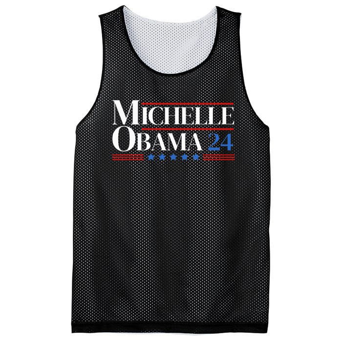 Democrat Michelle Obama 2024 Presidential Election Mesh Reversible Basketball Jersey Tank