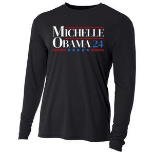 Democrat Michelle Obama 2024 Presidential Election Cooling Performance Long Sleeve Crew