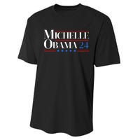 Democrat Michelle Obama 2024 Presidential Election Performance Sprint T-Shirt