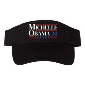 Democrat Michelle Obama 2024 Presidential Election Valucap Bio-Washed Visor