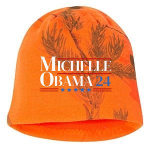 Democrat Michelle Obama 2024 Presidential Election Kati - Camo Knit Beanie