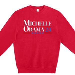 Democrat Michelle Obama 2024 Presidential Election Premium Crewneck Sweatshirt