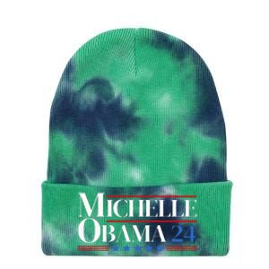 Democrat Michelle Obama 2024 Presidential Election Tie Dye 12in Knit Beanie