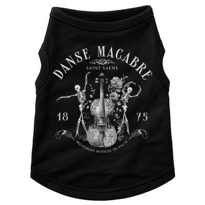 Danse Macabre Orchestra Skeleton Violin Doggie Tank