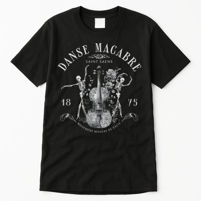 Danse Macabre Orchestra Skeleton Violin Tall T-Shirt