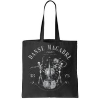 Danse Macabre Orchestra Skeleton Violin Tote Bag