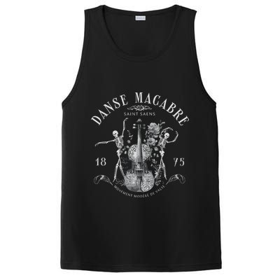 Danse Macabre Orchestra Skeleton Violin PosiCharge Competitor Tank