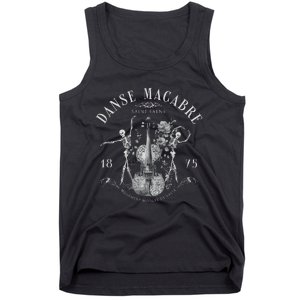 Danse Macabre Orchestra Skeleton Violin Tank Top