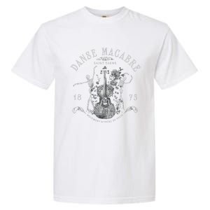 Danse Macabre Orchestra Skeleton Violin Garment-Dyed Heavyweight T-Shirt