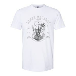 Danse Macabre Orchestra Skeleton Violin Softstyle CVC T-Shirt