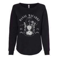 Danse Macabre Orchestra Skeleton Violin Teacher Halloween Womens California Wash Sweatshirt