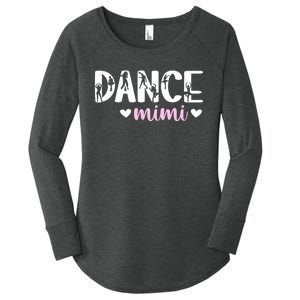 Dance Mimi Of A Dancer Mimi Dancing Mimi Grandma Women's Perfect Tri Tunic Long Sleeve Shirt