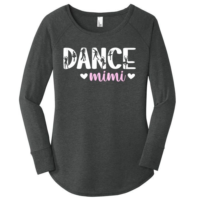 Dance Mimi Of A Dancer Mimi Dancing Mimi Grandma Women's Perfect Tri Tunic Long Sleeve Shirt