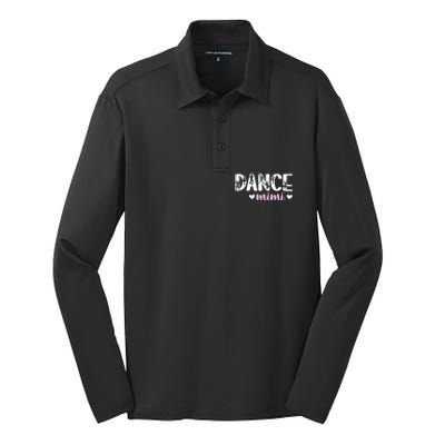 Dance Mimi Of A Dancer Mimi Dancing Mimi Grandma Silk Touch Performance Long Sleeve Polo