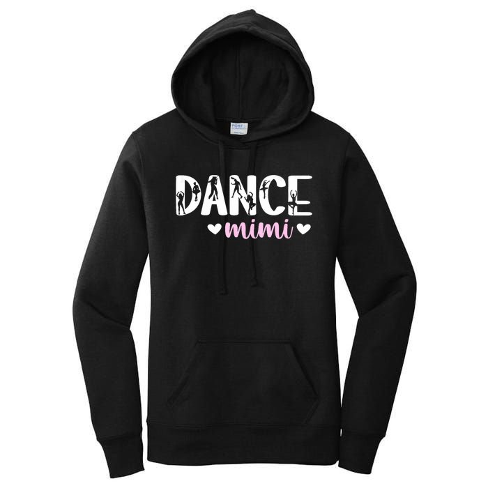 Dance Mimi Of A Dancer Mimi Dancing Mimi Grandma Women's Pullover Hoodie