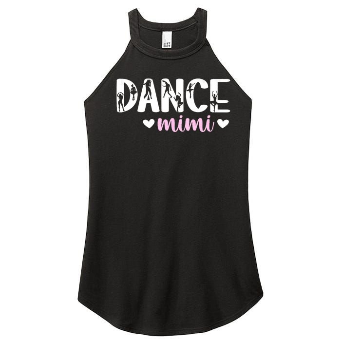 Dance Mimi Of A Dancer Mimi Dancing Mimi Grandma Women's Perfect Tri Rocker Tank