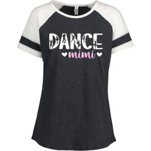 Dance Mimi Of A Dancer Mimi Dancing Mimi Grandma Enza Ladies Jersey Colorblock Tee