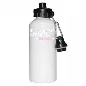 Dance Mimi Of A Dancer Mimi Dancing Mimi Grandma Aluminum Water Bottle